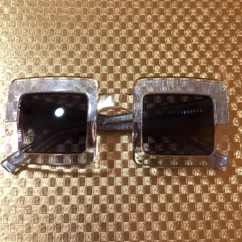Vintage Square Frame Sunglasses